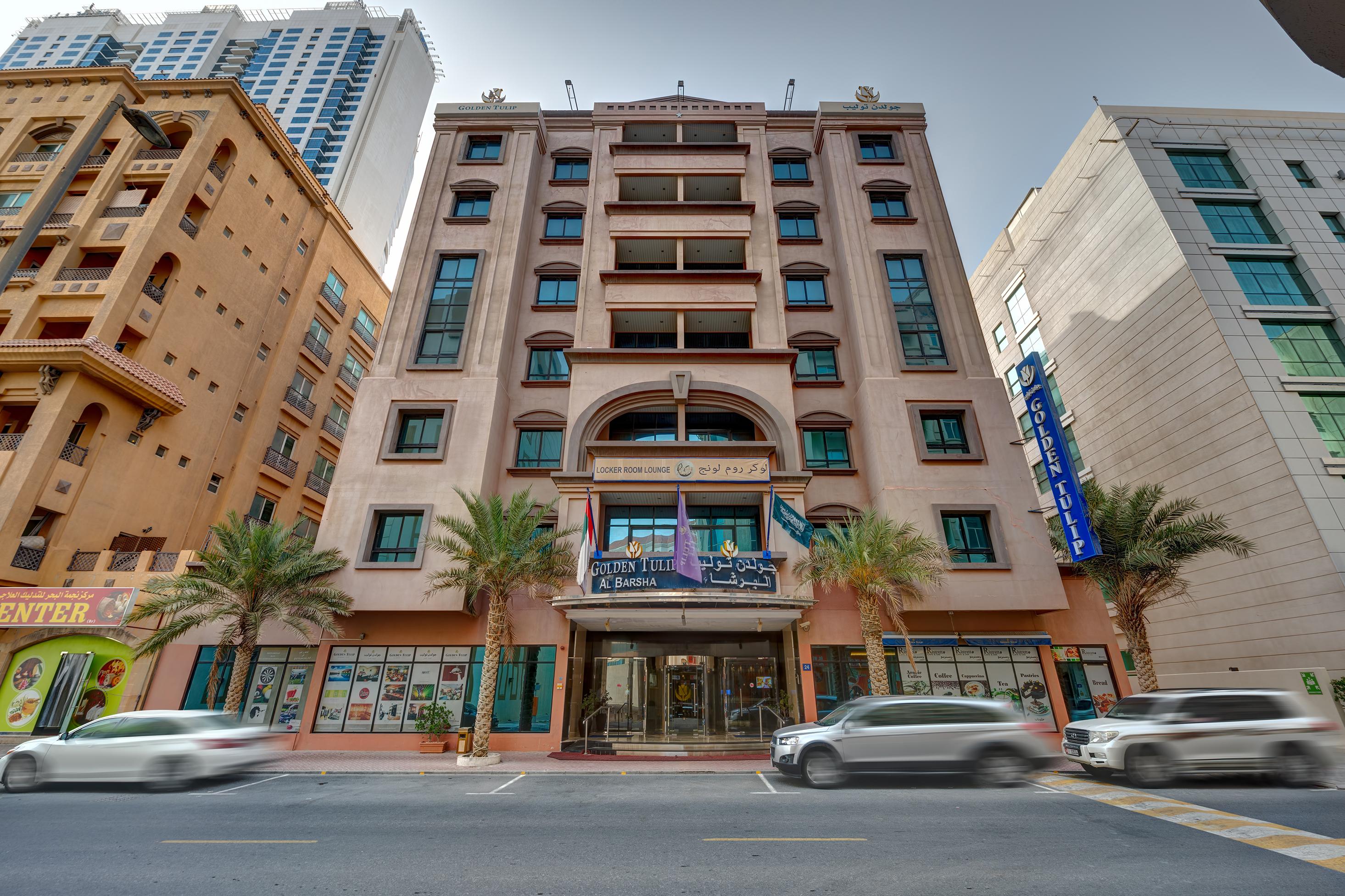 דובאי Golden Tulip Hotel Al Barsha מראה חיצוני תמונה